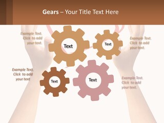 White Switch Air PowerPoint Template