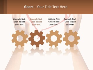 White Switch Air PowerPoint Template