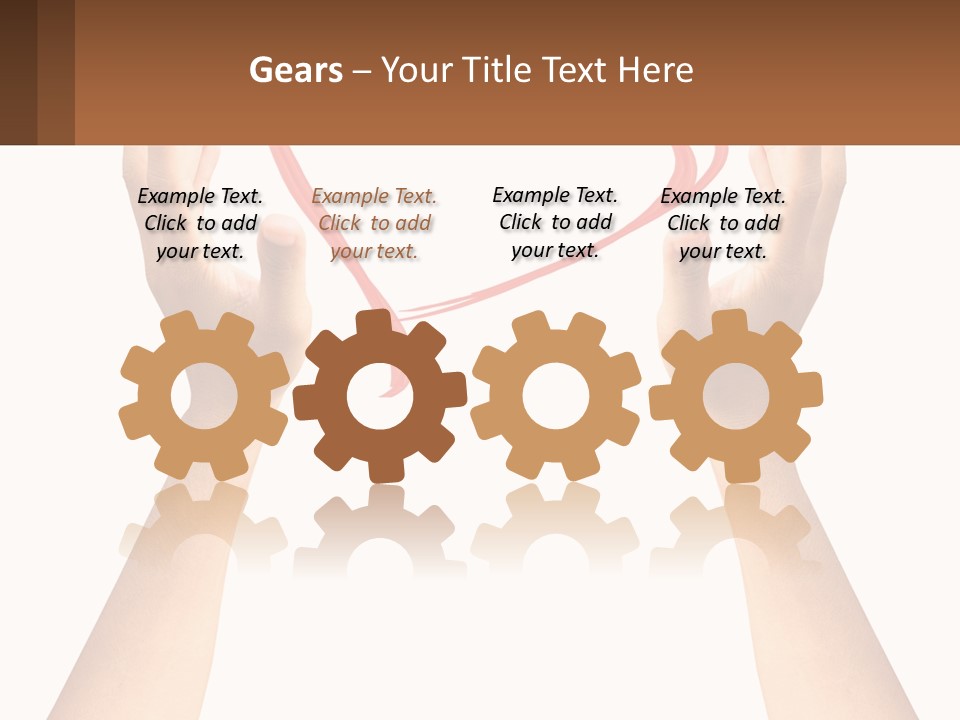 White Switch Air PowerPoint Template