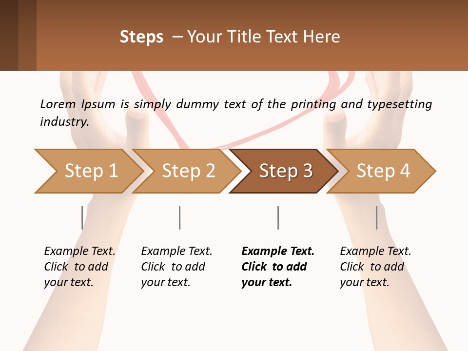 White Switch Air PowerPoint Template