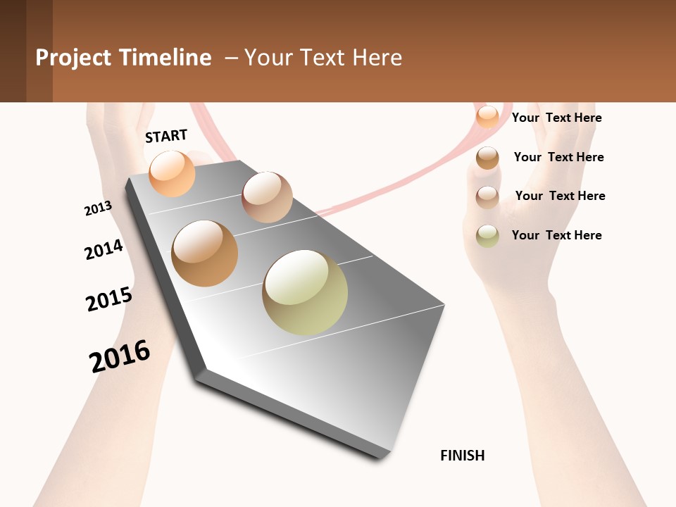 White Switch Air PowerPoint Template