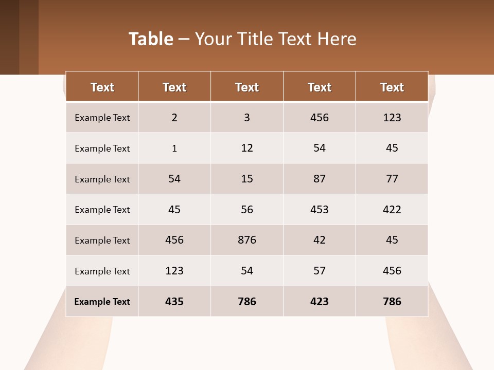 White Switch Air PowerPoint Template