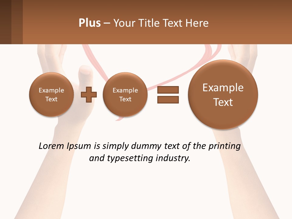White Switch Air PowerPoint Template