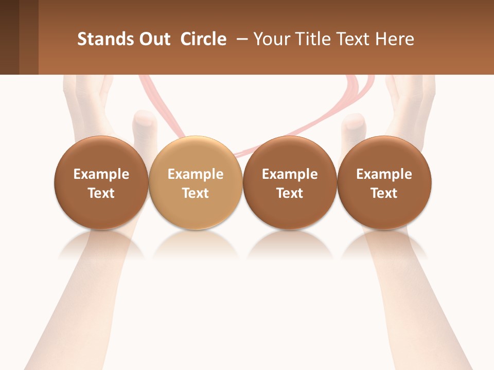 White Switch Air PowerPoint Template