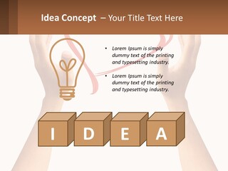 White Switch Air PowerPoint Template