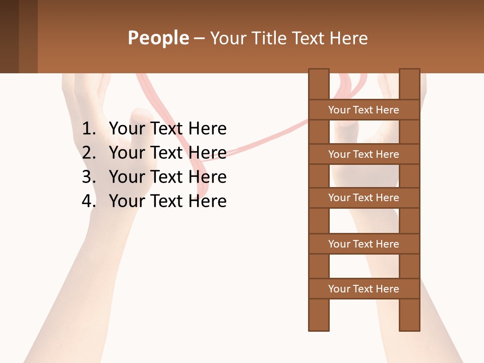 White Switch Air PowerPoint Template