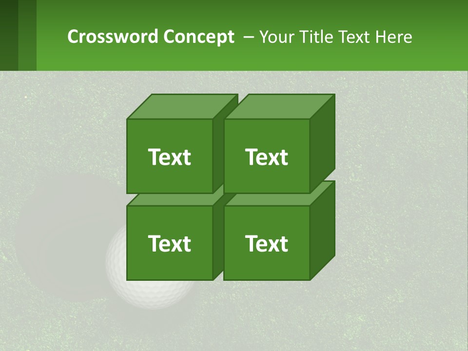Supply White Air PowerPoint Template