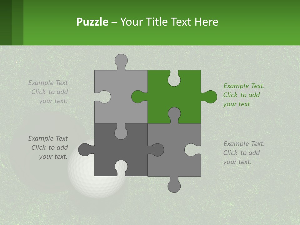 Supply White Air PowerPoint Template