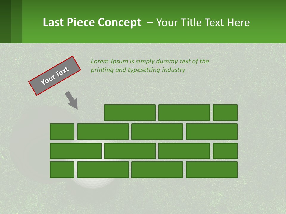 Supply White Air PowerPoint Template