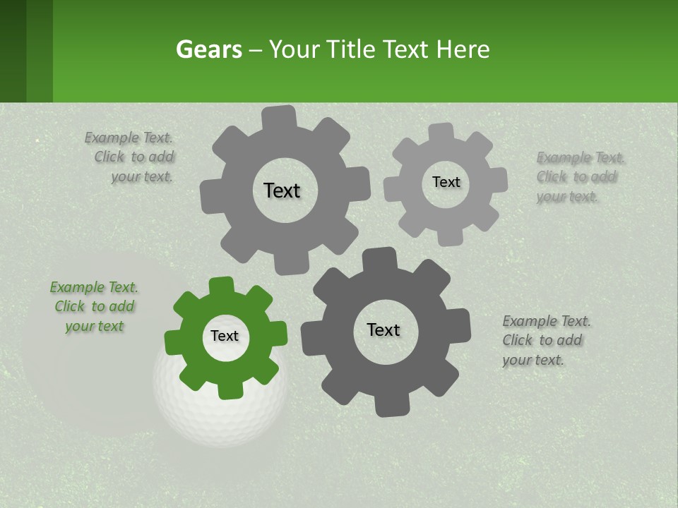 Supply White Air PowerPoint Template