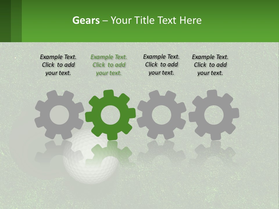 Supply White Air PowerPoint Template