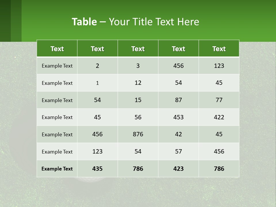 Supply White Air PowerPoint Template