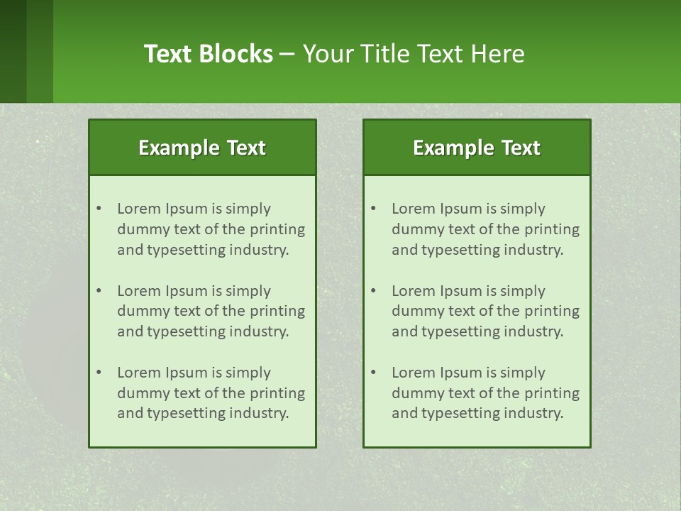 Supply White Air PowerPoint Template