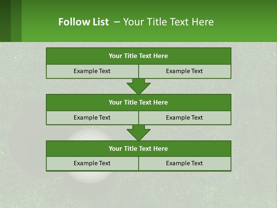 Supply White Air PowerPoint Template