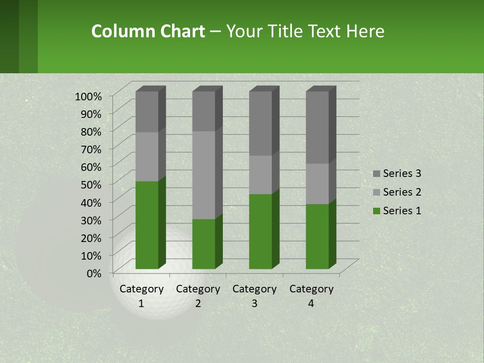 Supply White Air PowerPoint Template