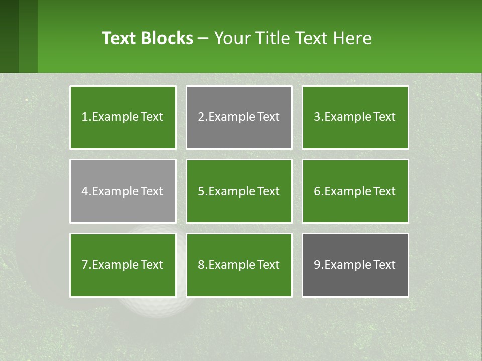 Supply White Air PowerPoint Template