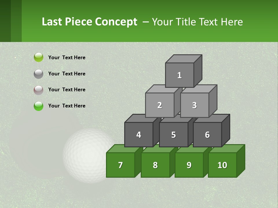 Supply White Air PowerPoint Template