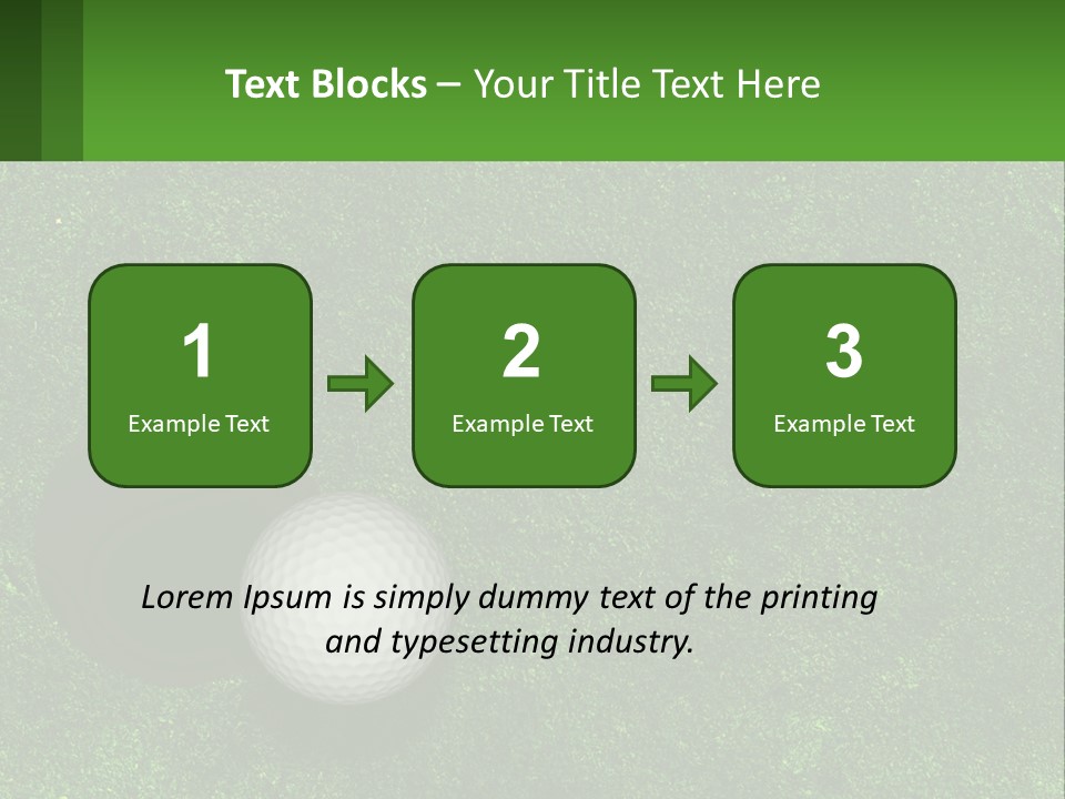 Supply White Air PowerPoint Template