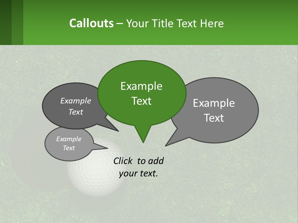Supply White Air PowerPoint Template