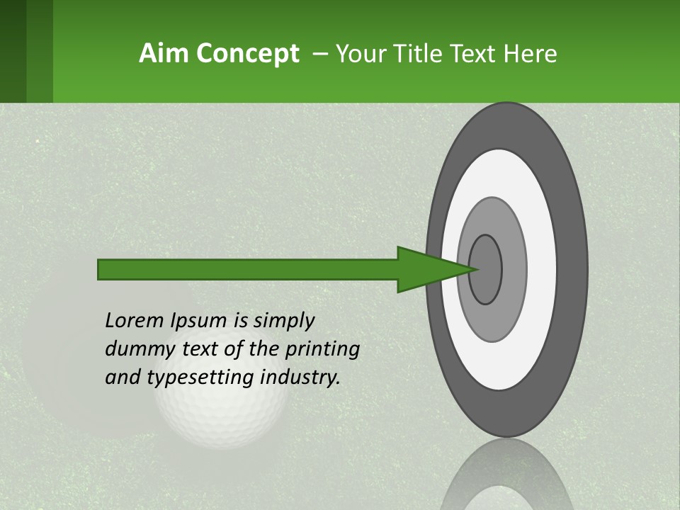 Supply White Air PowerPoint Template