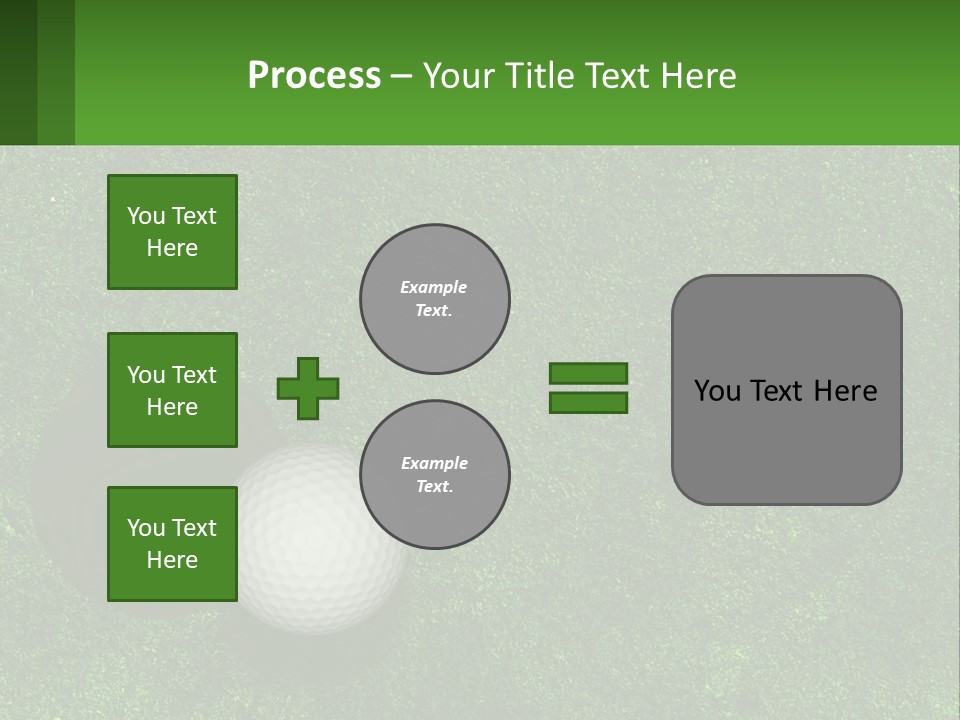 Supply White Air PowerPoint Template