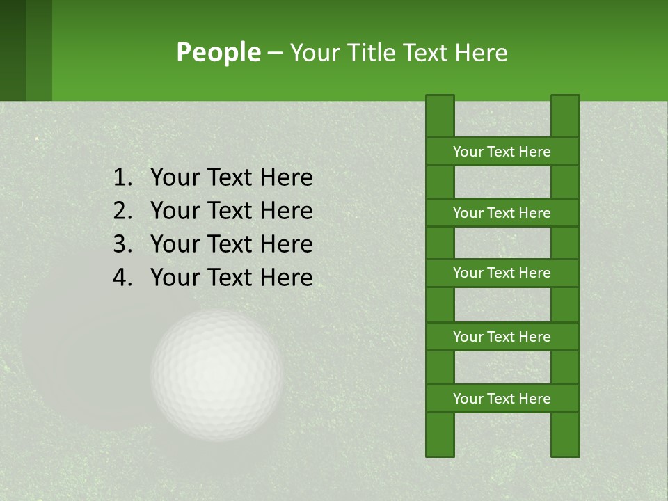 Supply White Air PowerPoint Template