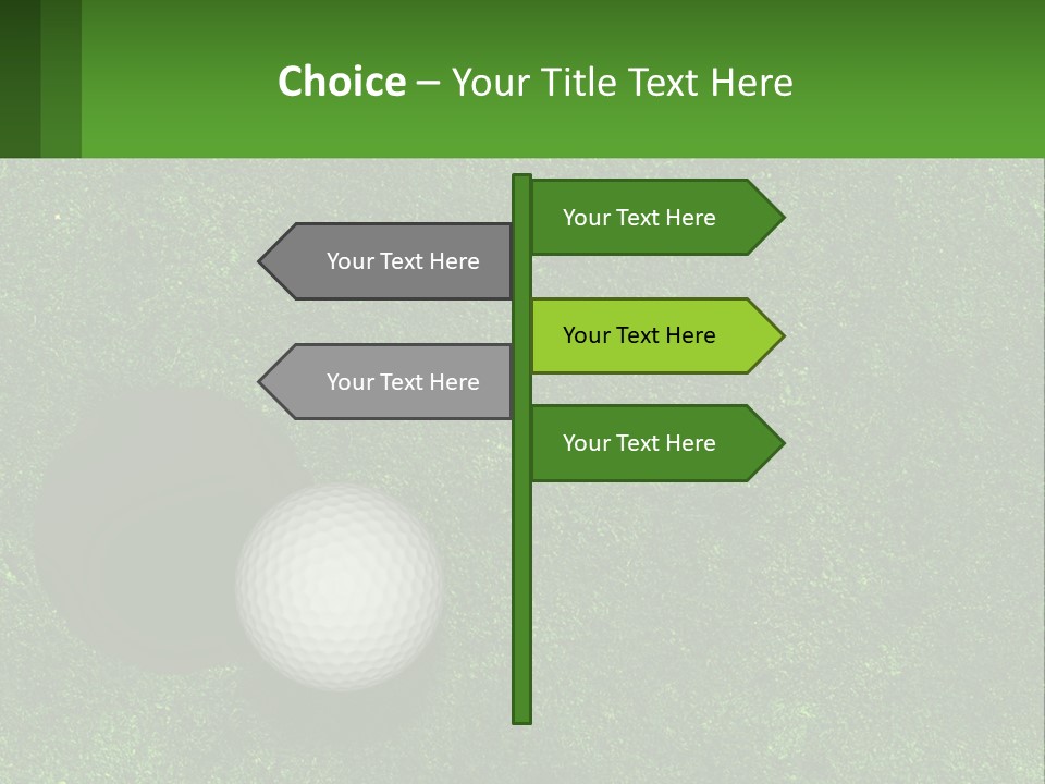 Supply White Air PowerPoint Template