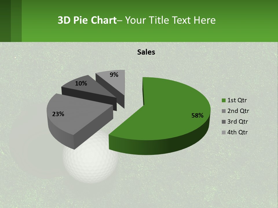 Supply White Air PowerPoint Template