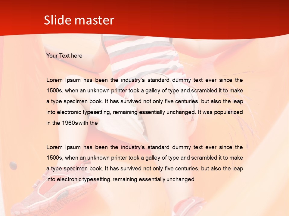 Cool Air Electric PowerPoint Template