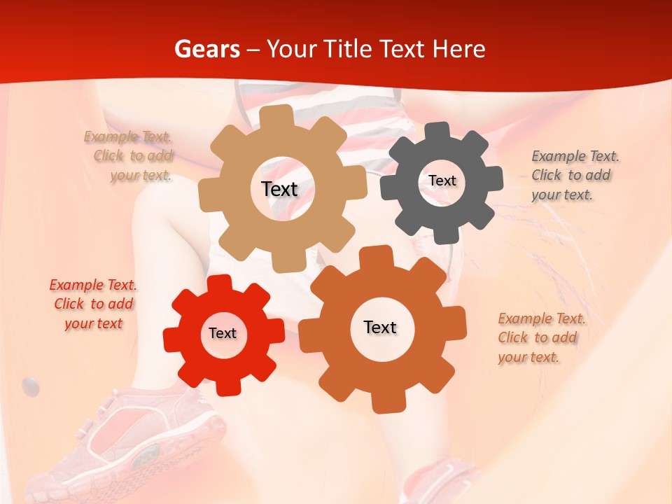 Cool Air Electric PowerPoint Template