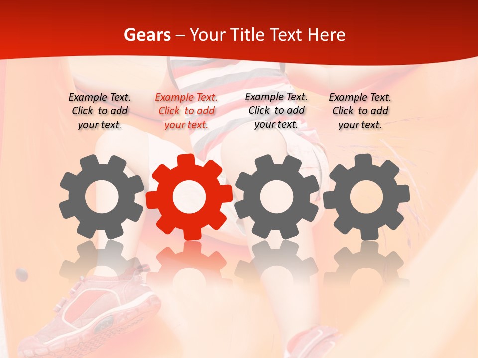 Cool Air Electric PowerPoint Template