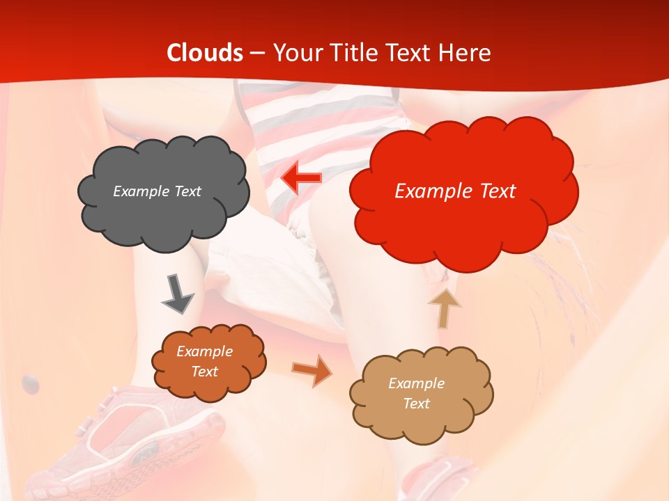 Cool Air Electric PowerPoint Template