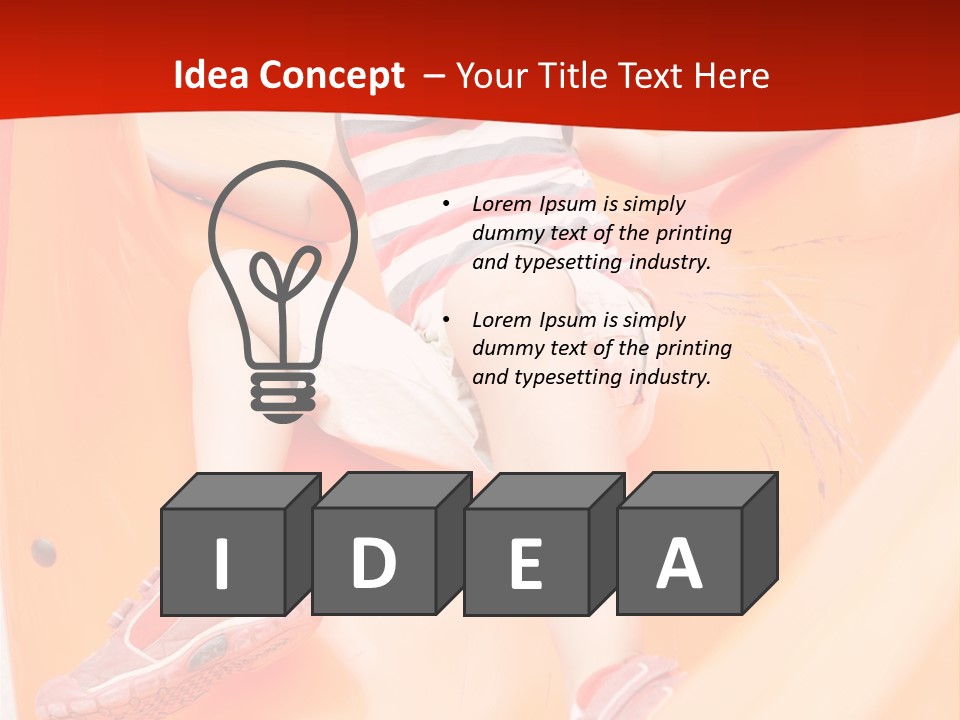 Cool Air Electric PowerPoint Template