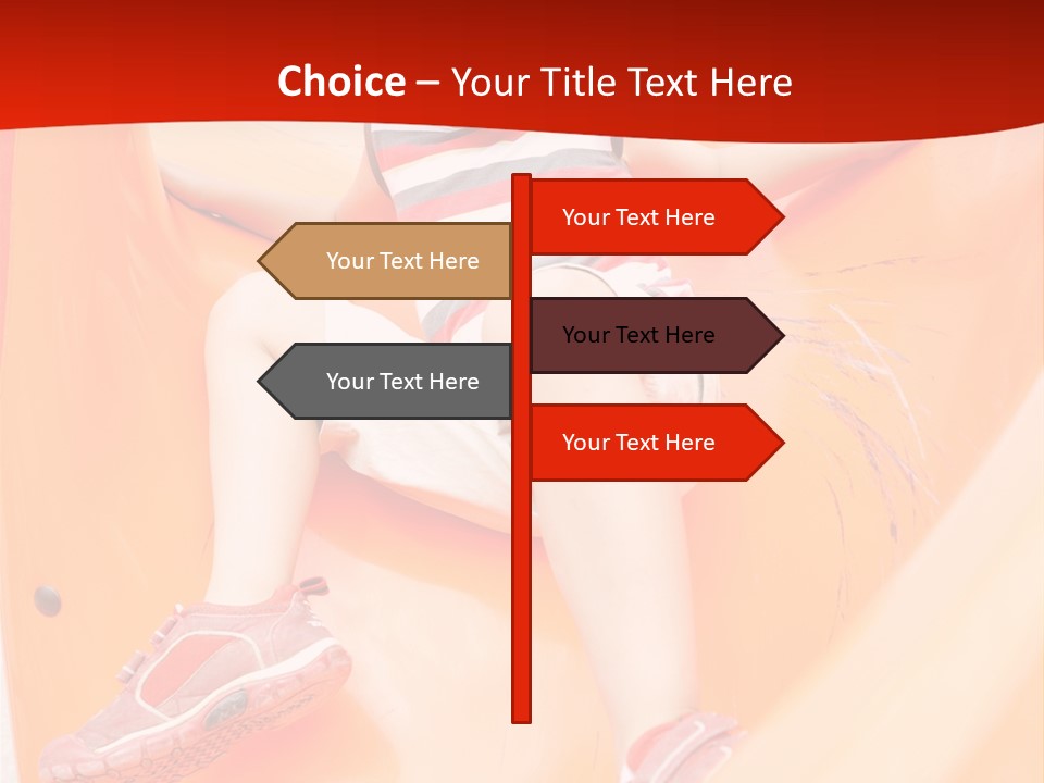Cool Air Electric PowerPoint Template