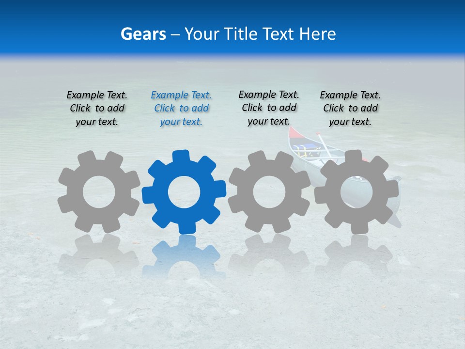 Cold Supply Conditioner PowerPoint Template