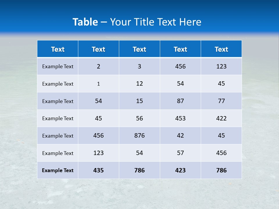 Cold Supply Conditioner PowerPoint Template