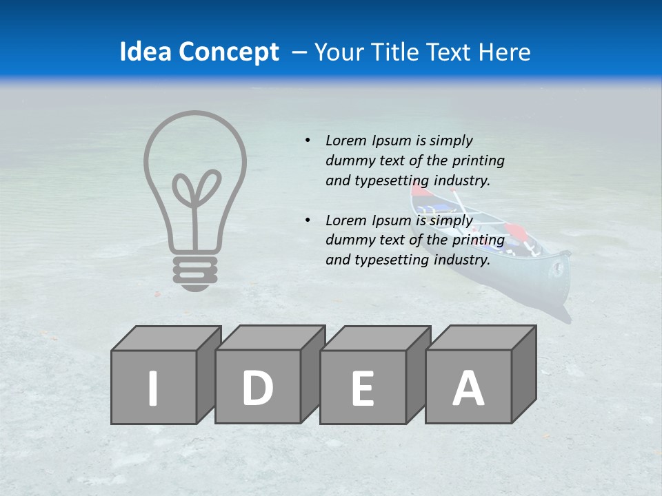 Cold Supply Conditioner PowerPoint Template