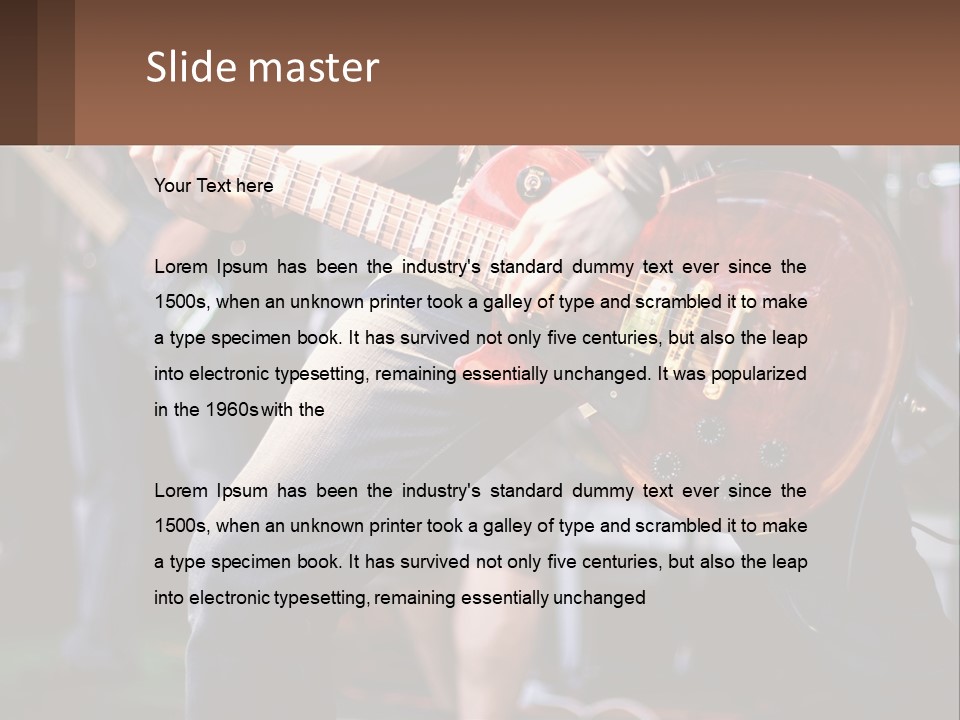 Home Remote Condition PowerPoint Template