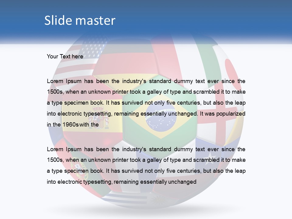 Part Technology System PowerPoint Template