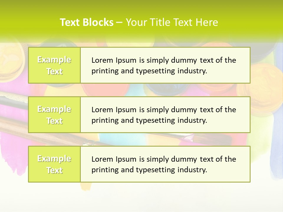 Equipment Home Part PowerPoint Template