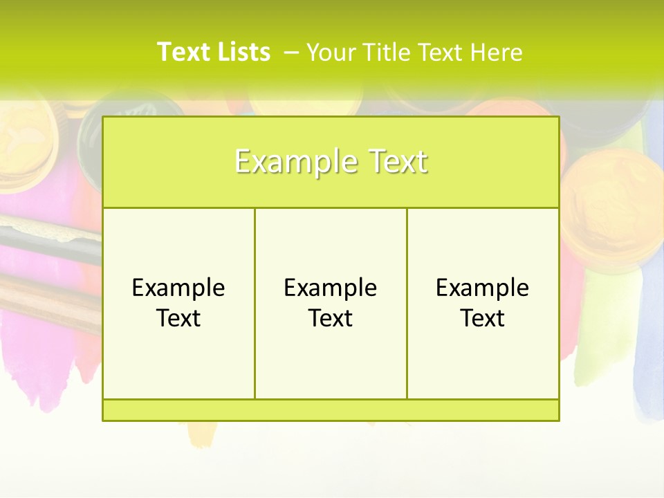 Equipment Home Part PowerPoint Template
