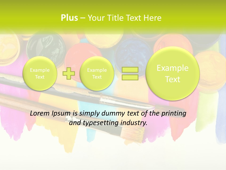 Equipment Home Part PowerPoint Template