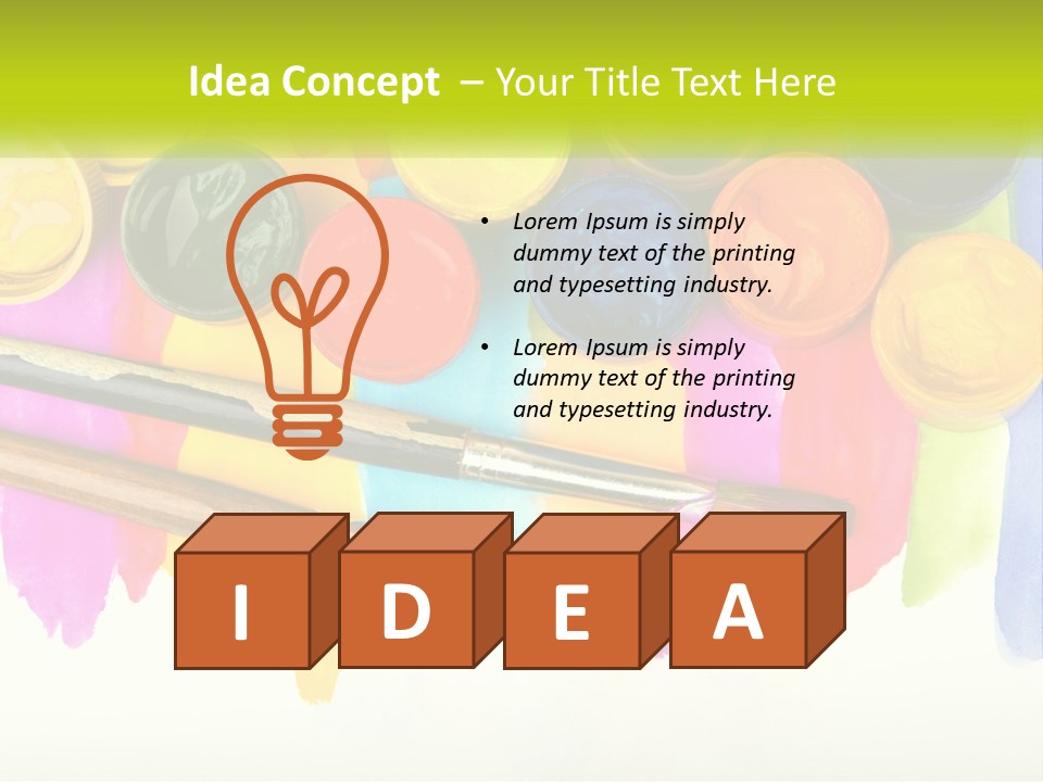 Equipment Home Part PowerPoint Template