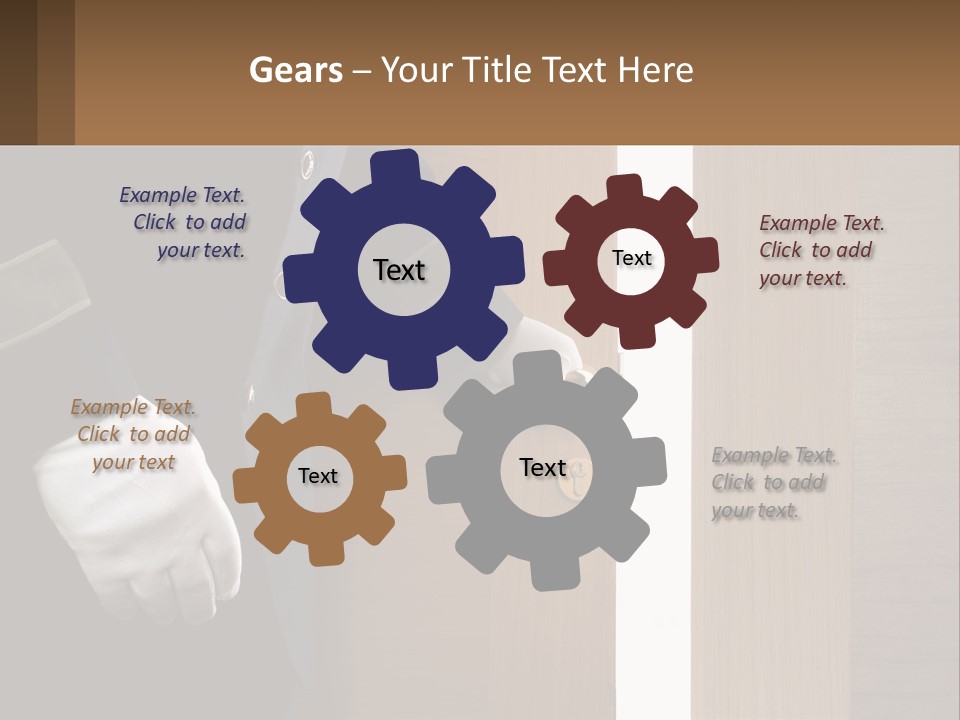 Power Equipment Remote PowerPoint Template