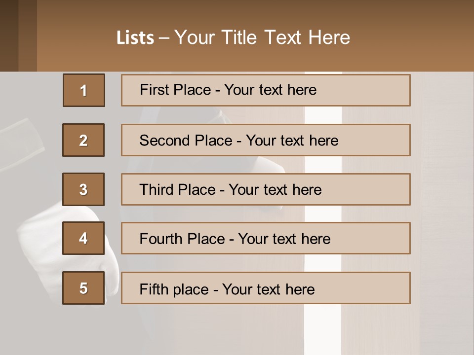 Power Equipment Remote PowerPoint Template