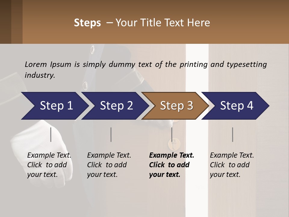 Power Equipment Remote PowerPoint Template