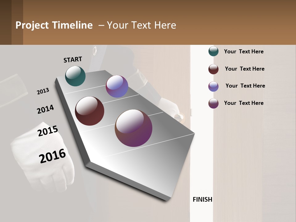 Power Equipment Remote PowerPoint Template