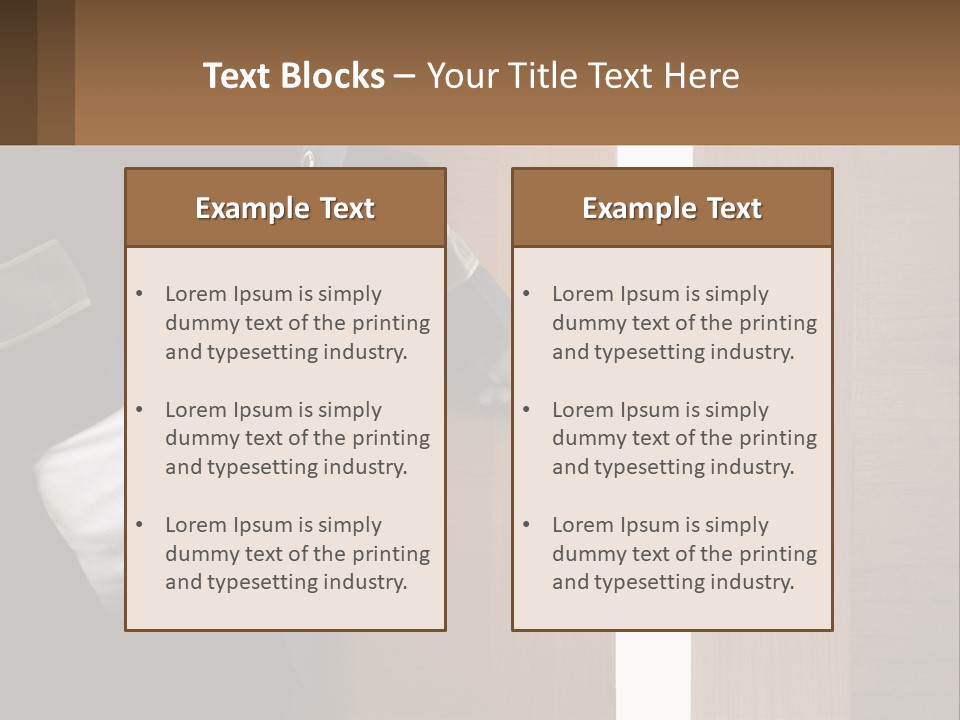 Power Equipment Remote PowerPoint Template