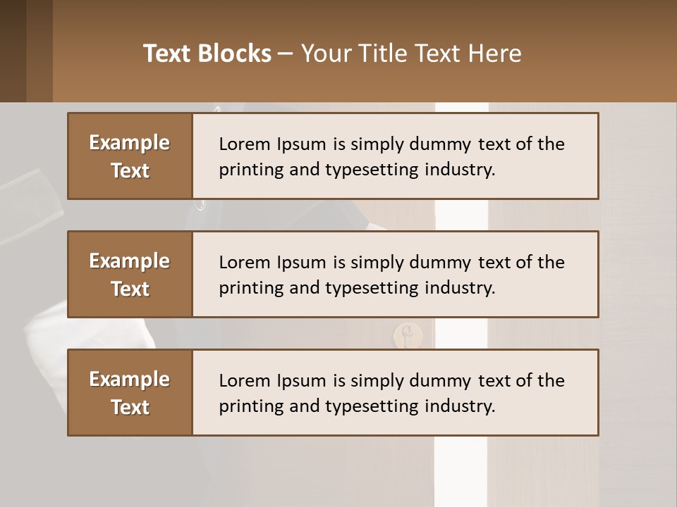 Power Equipment Remote PowerPoint Template