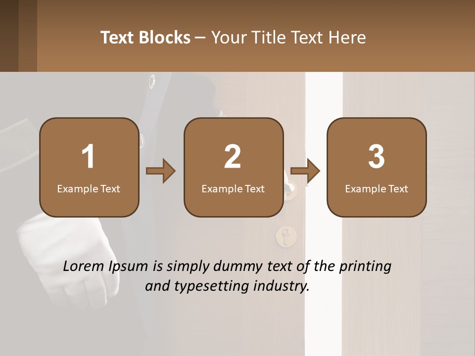 Power Equipment Remote PowerPoint Template